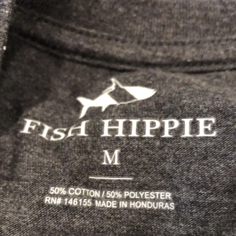 FISH HIPPIE Mens T Shirt - Picture 5 of 5